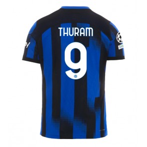 Inter Milan Marcus Thuram #9 Domaci Dres 2023-24 Kratak Rukavima